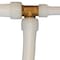 Apollo Apollo Expansion PEX / Pex A 3/4 in. Expansion PEX in to X 1/2 in. D PEX Brass Tee EPXT341212 - alternate 3
